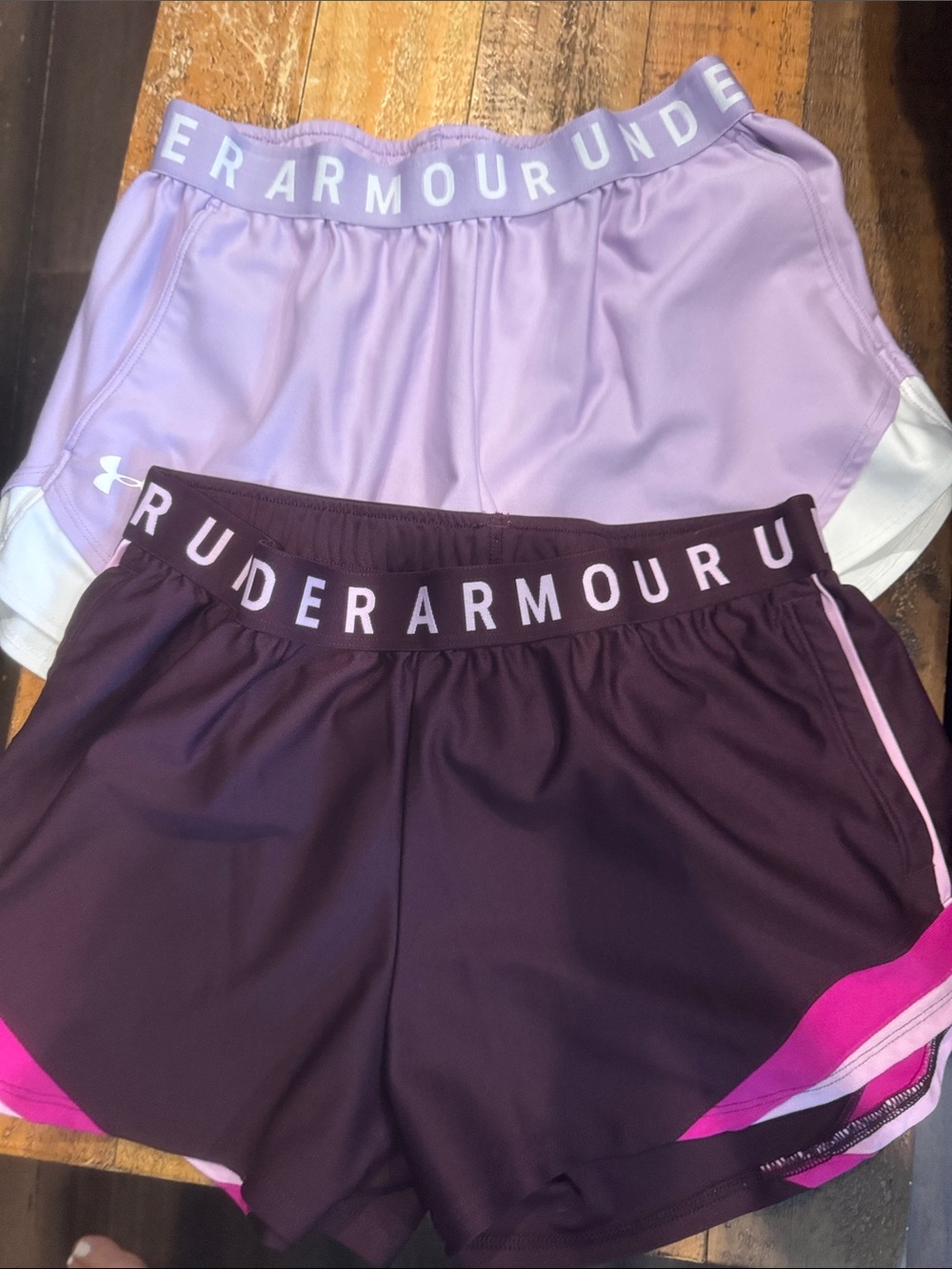 Under Armour Women’s Athletic Shorts - Lavender & Plum